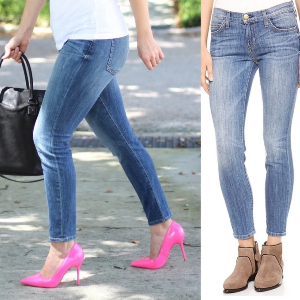 ☃️Current/Elliott Jeans The Stiletto Waterfall